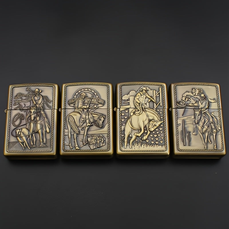 Western Cowboy Zippo Lighter