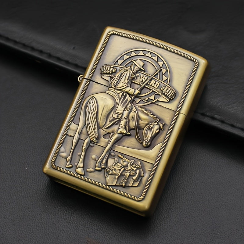 Western Cowboy Zippo Lighter