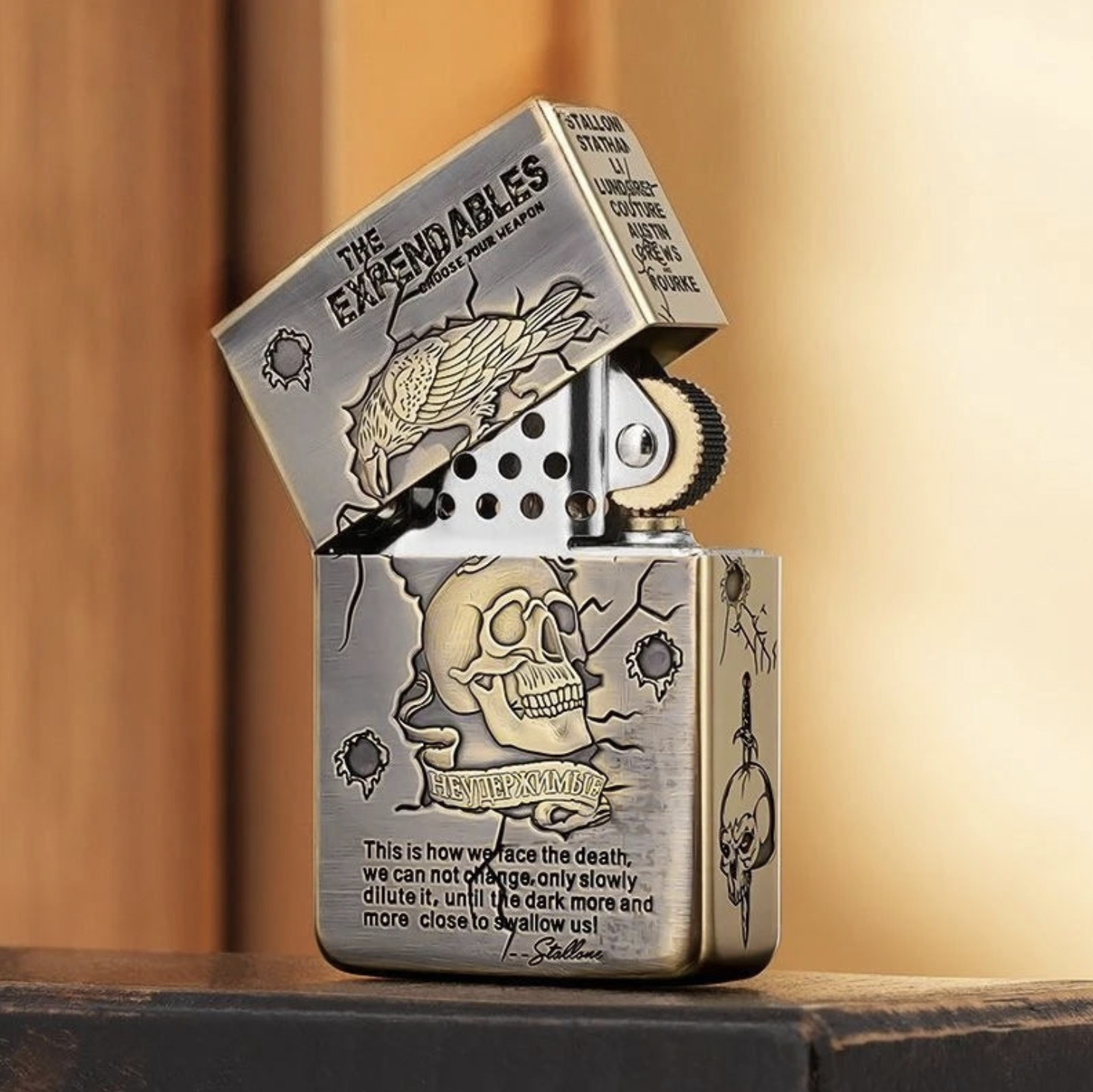 Iron Skull Vanguard Lighter