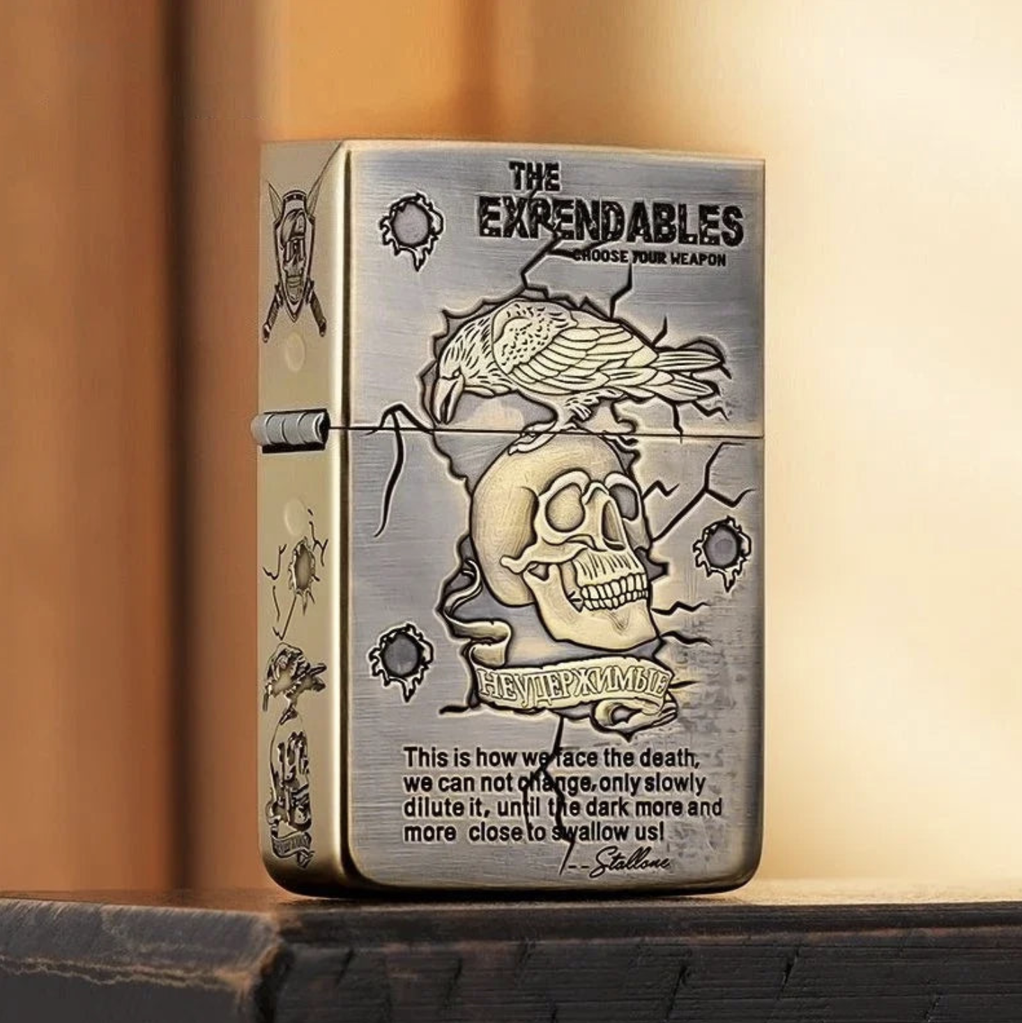 Iron Skull Vanguard Lighter