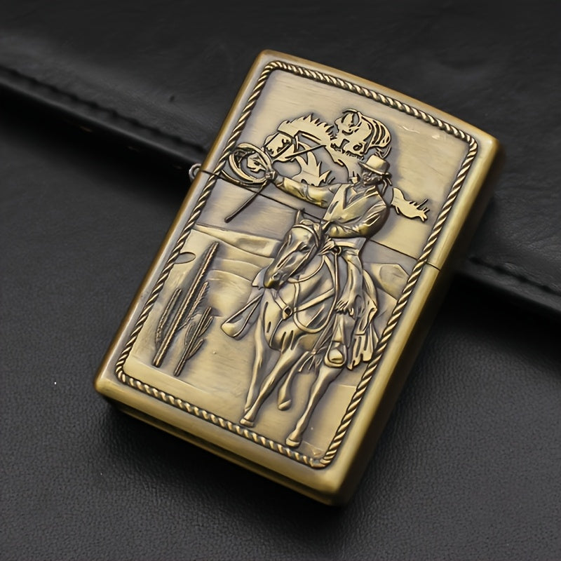 Western Cowboy Zippo Lighter