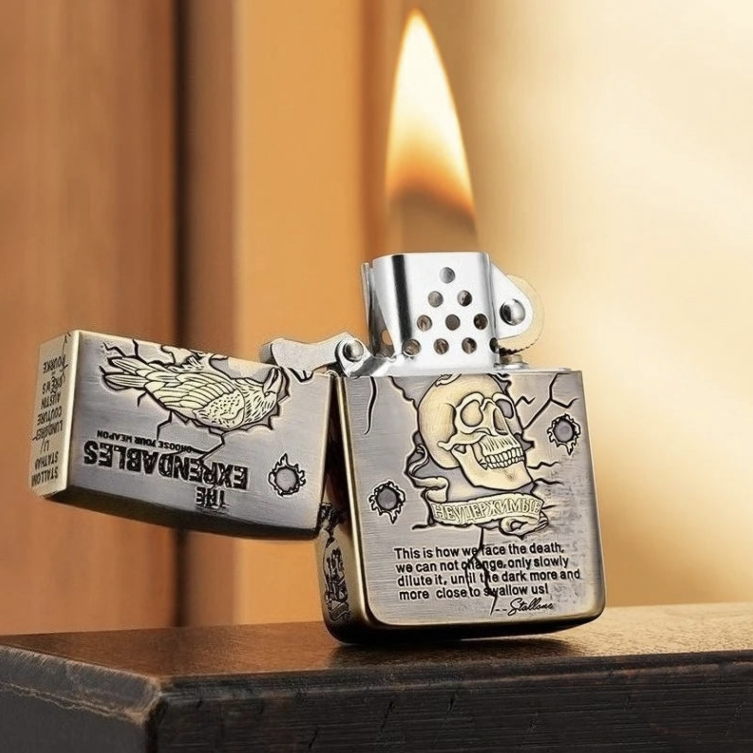 Iron Skull Vanguard Lighter