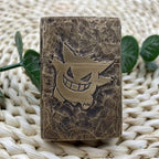 Gengar Engraved Brass Lighter